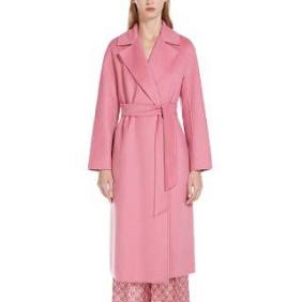 Max Mara Studio Cles Coat, in Peony, US 8 - 10, IT 44 / M (NWT)